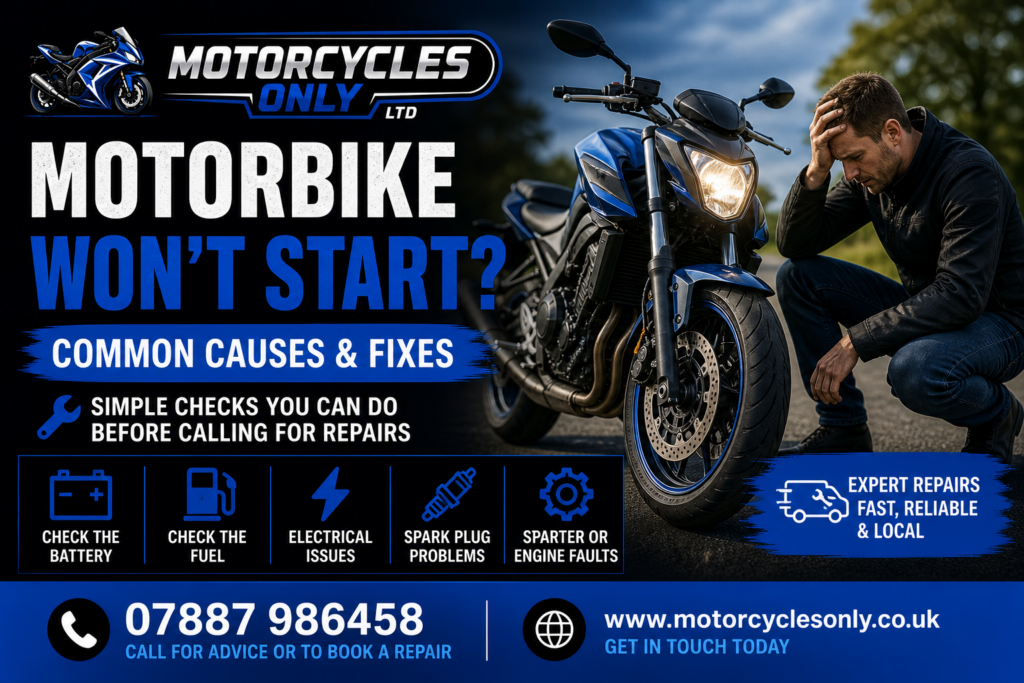 motorbike wont start